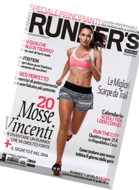 Runner’s World Italia – Maggio 2016 Cover