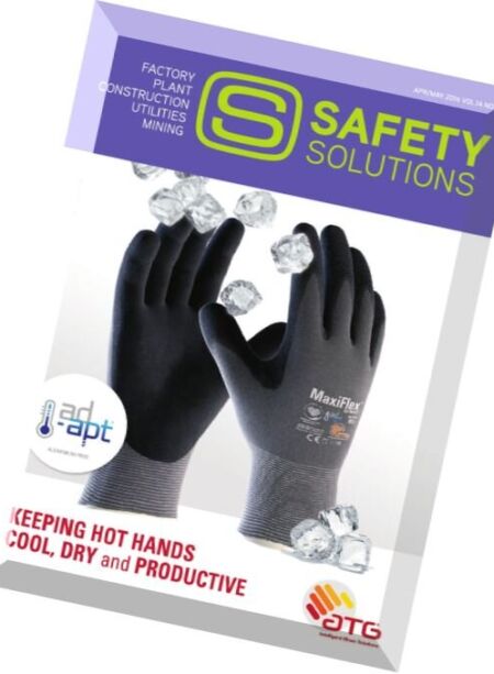 Safety Solutions – April-May 2016 Cover