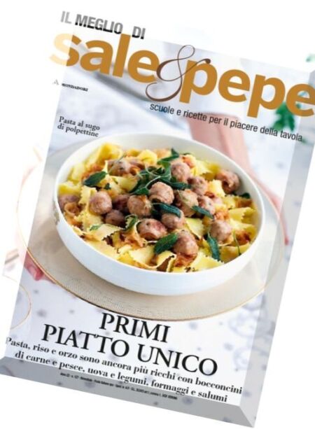 Sale & Pepe – Primi Piatto Unico 2015 Cover