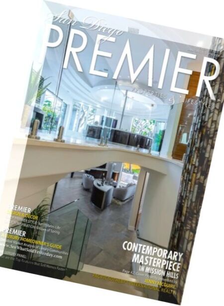 San Diego Premier – April 2016 Cover