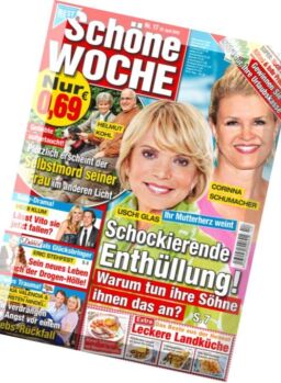 Schone Woche – 20 April 2016