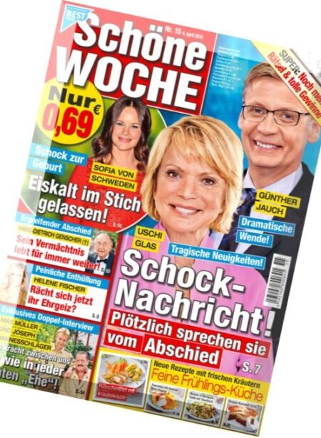 Schone Woche – Nr.15, 6 April 2016 Cover