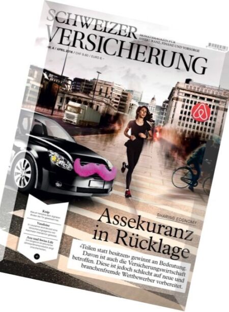 Schweizer Versicherung – April 2016 Cover