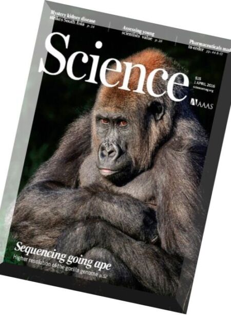 Science – 1 April 2016 Cover