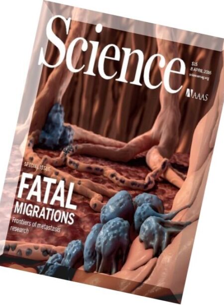 Science – 8 April 2016 Cover