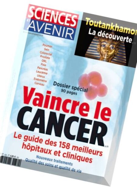Sciences et Avenir – Avril 2016 Cover