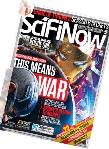 SciFiNow – Issue 118, 2016 Cover