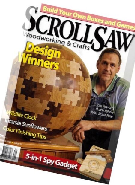Scrollsaw Woodworking & Crafts – N 31, Summer 2008 Cover