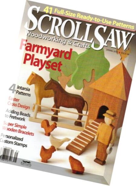 Scrollsaw Woodworking & Crafts – N 38, Spring 2010 Cover