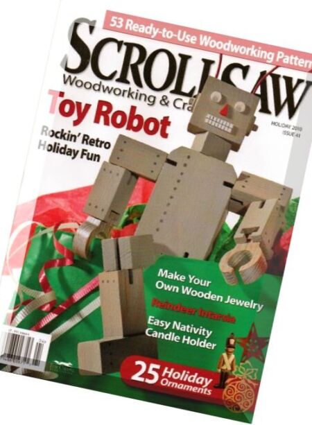 Scrollsaw Woodworking & Crafts – N 41, Holiday 2010 Cover