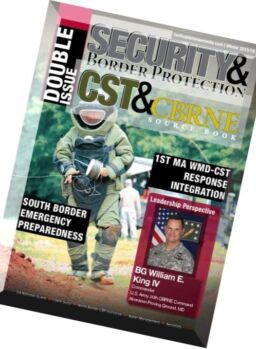 Security & Border Protection And CST & CBRNE Source Book – Q4, 2015