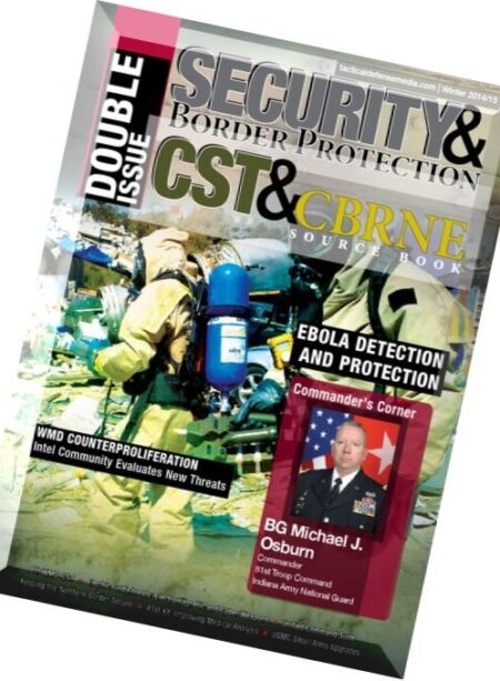 Security & Border Protection And CST & CBRNE Source Book – Winter 2014-2015 Cover