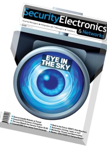 Security Electronics & Networks Magazine – March 2016 Cover