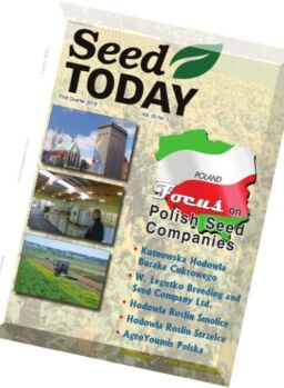 Seed Today – First Quarter 2016
