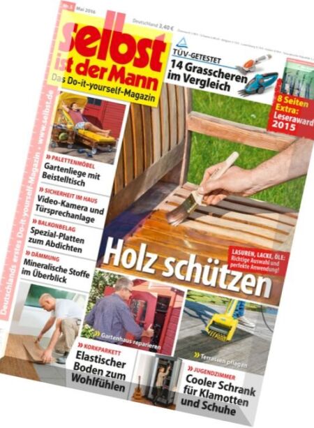 selbst ist der Mann – Mai 2016 Cover