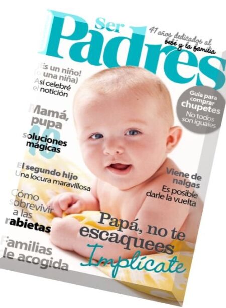 Ser Padres Spain – Mayo 2016 Cover