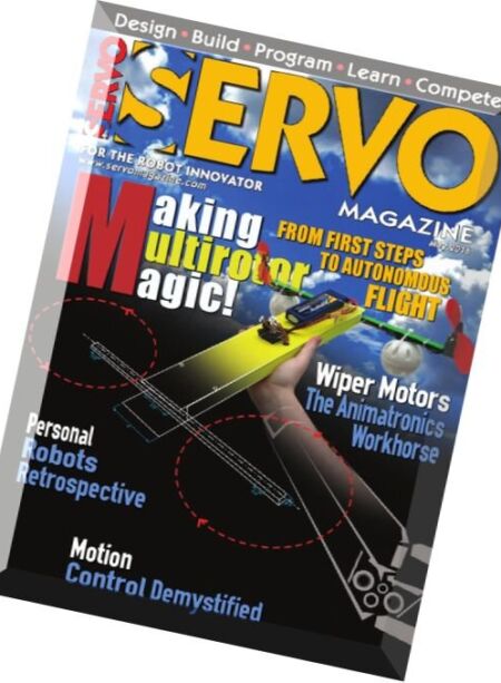 Servo Magazine – May 2016 Cover