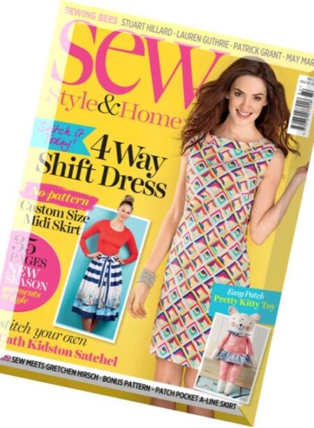 Sew – May 2016 Cover