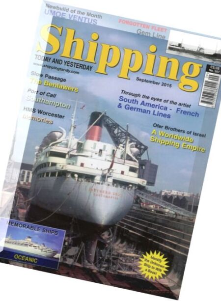 Shipping Today and Yesterday – 2015-09 Cover