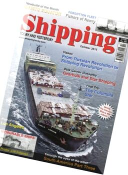 Shipping Today and Yesterday – 2015-10