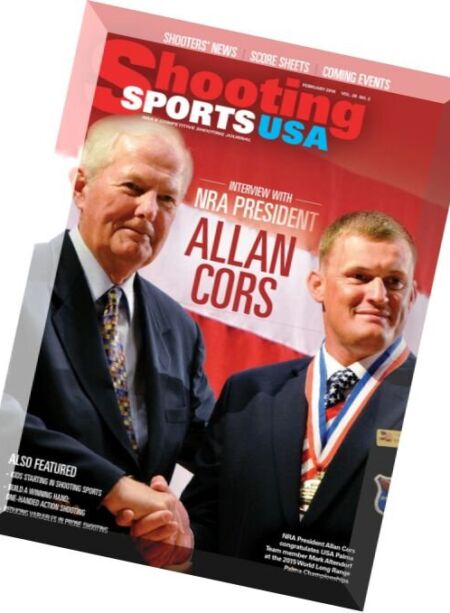 Shooting Sports USA – February 2016 Cover