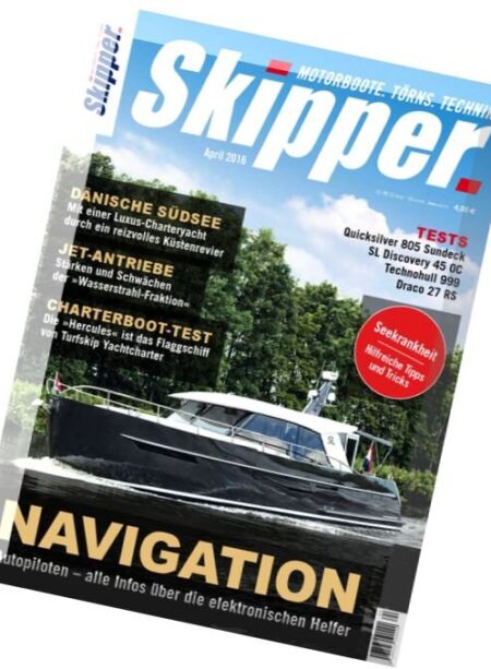 Skipper Magazin – April 2016 Cover
