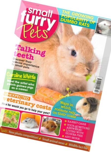 Small Furry Pets – April-May 2016 Cover