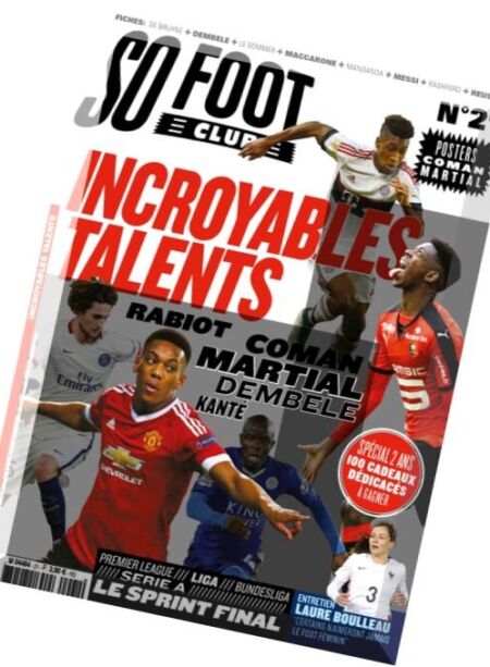 So Foot Club – N 21, 2016 Cover