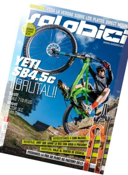 SoloBici – Abril 2016 Cover
