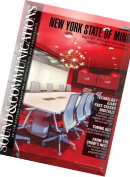 Sound & Communications Magazine – December 2015