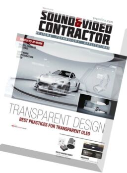 Sound & Video Contractor – March 2016