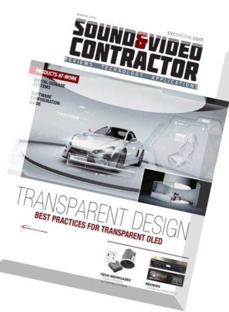 Sound & Video Contractor – March 2016 Cover