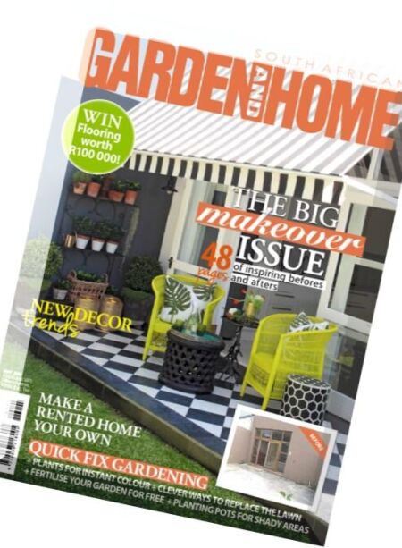 South African Garden and Home – May 2016 Cover