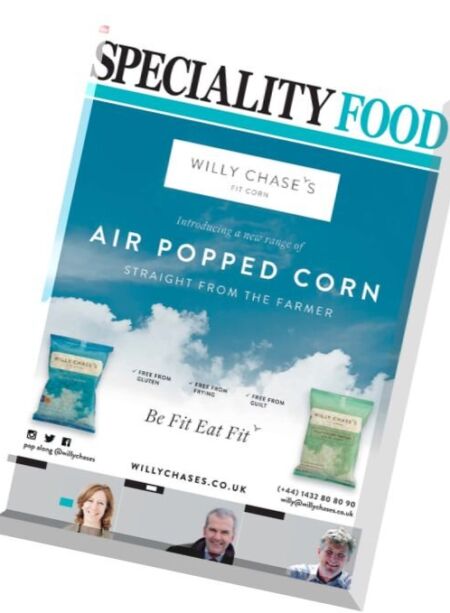 Speciality Food – May 2016 Cover