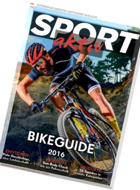 Sport Aktiv – Bikeguide 2016 Cover