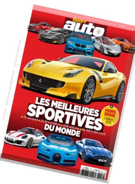 Sport Auto – Hors-Serie – L’Annuel 2016 Cover