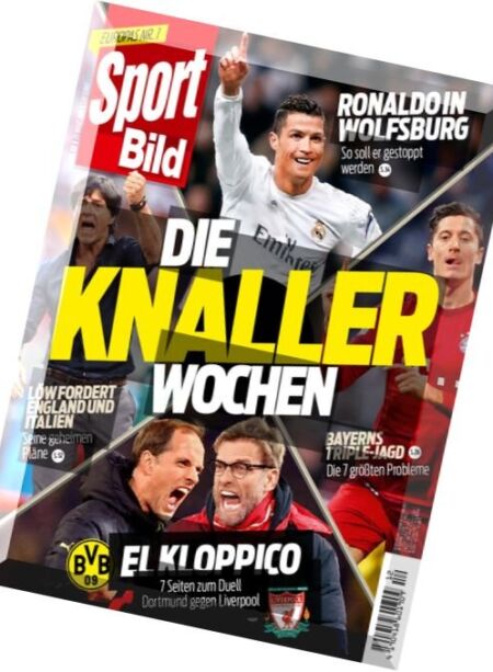 Sport Bild – 23 Marz 2016 Cover