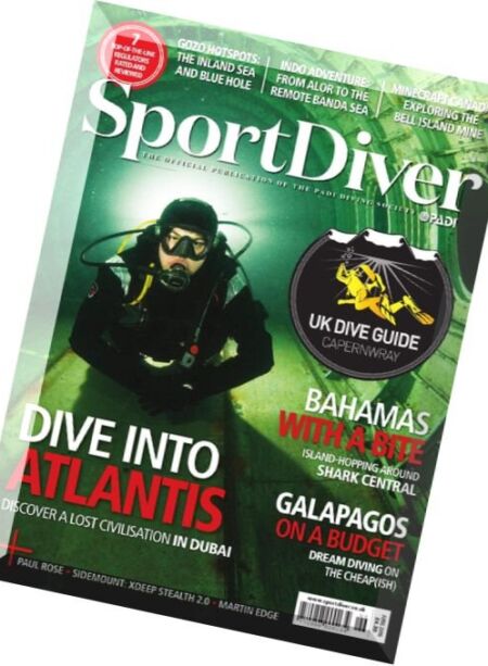 Sport Diver UK – June 2016 Cover