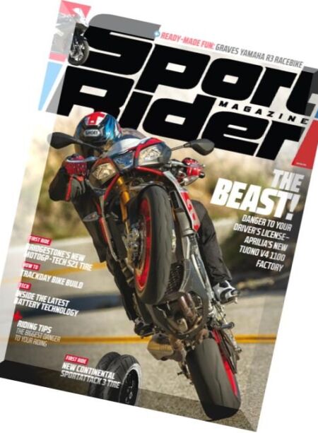 Sport Rider – June-July 2016 Cover