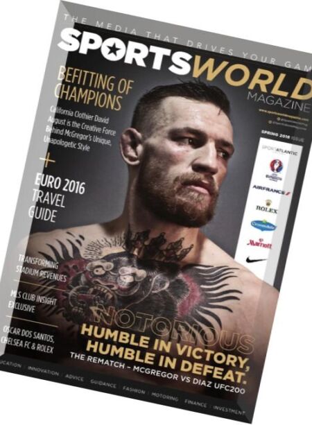 Sports World – Spring 2016 Cover