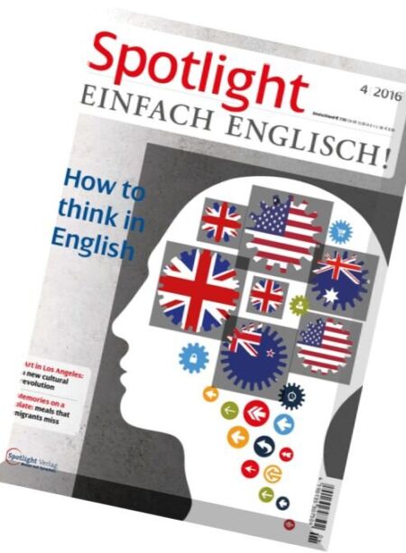 Spotlight Magazin – April 2016 Cover