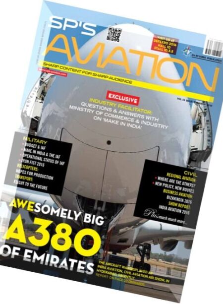 SP’s Aviation – March 2016 Cover