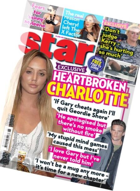 Star Magazine UK – 18 April 2016 Cover