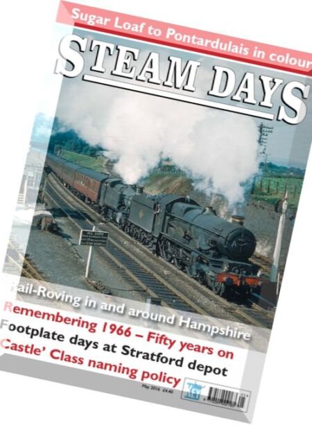 Steam Days – May 2016 Cover