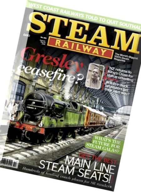 Steam Railway – 22 April 2016 Cover