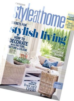 Style At Home Canada – June 2016