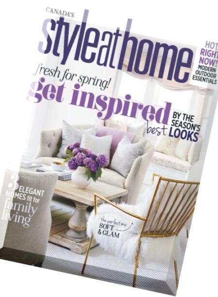 Style At Home Canada – May 2016 Cover