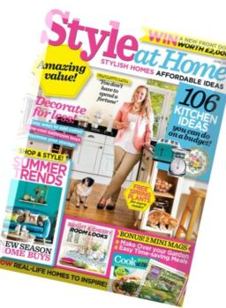 Style at Home UK – June 2016