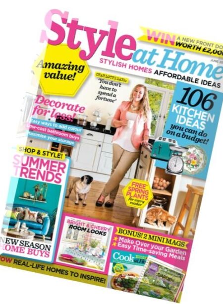 Style at Home UK – June 2016 Cover