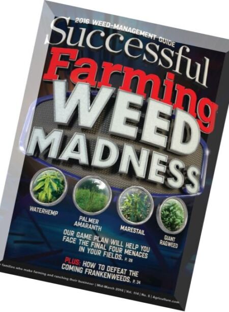 Successful Farming – Mid-March 2016 Cover